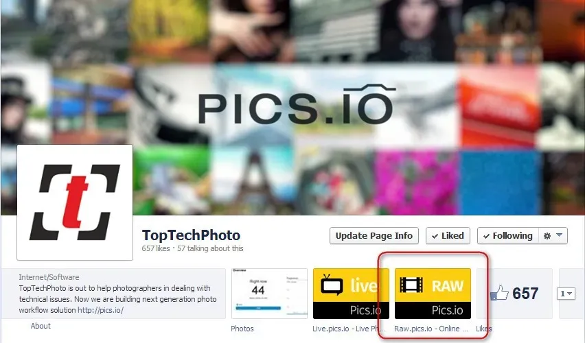 Raw.pics.io steps in with a new experience.