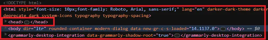 YouTube video metadata