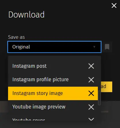 Pics.io DAM: image format for social media platforms