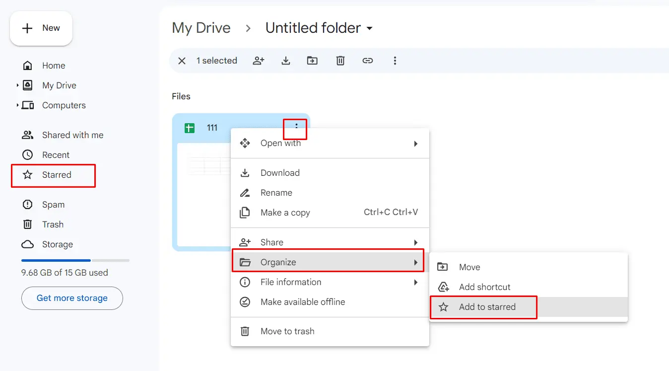 Finding Files in Shared Drive