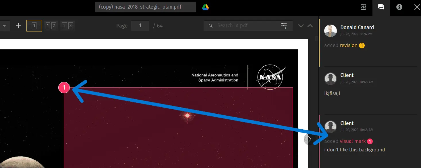 Pics.io DAM: how to leave comments and tag teammates in digital assets