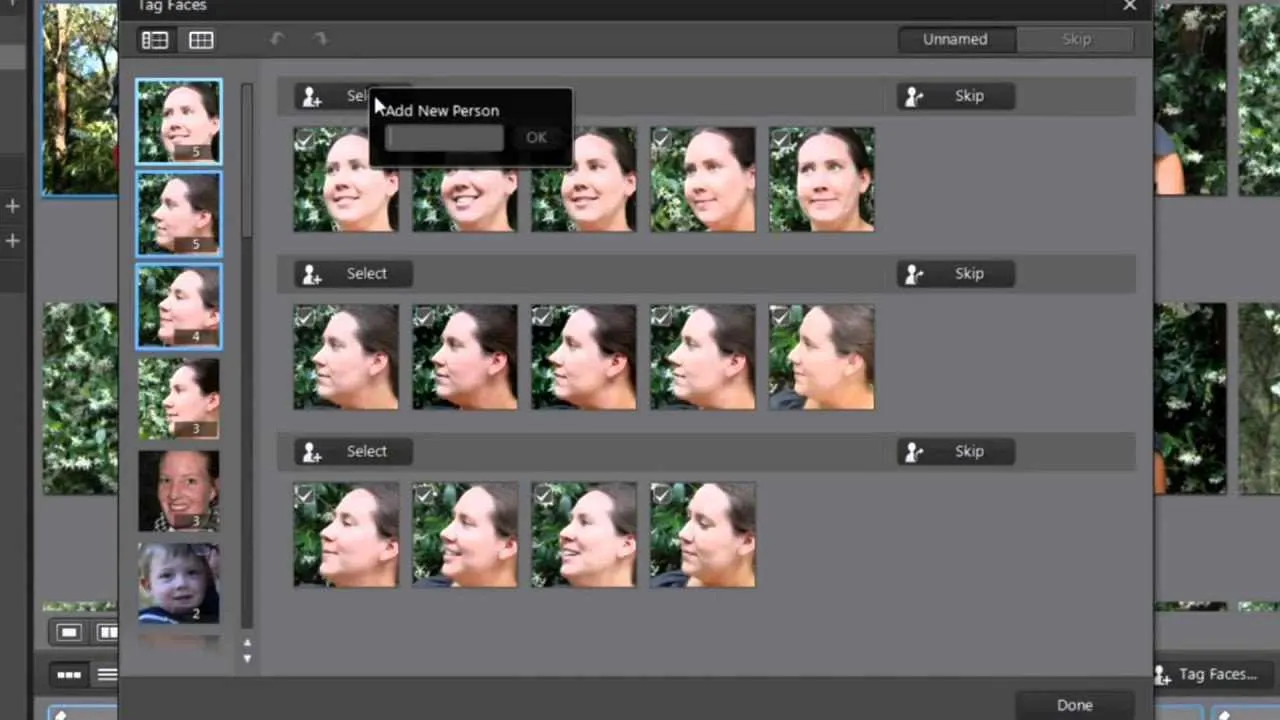 Cyber PhotoDirector: best face recognition software