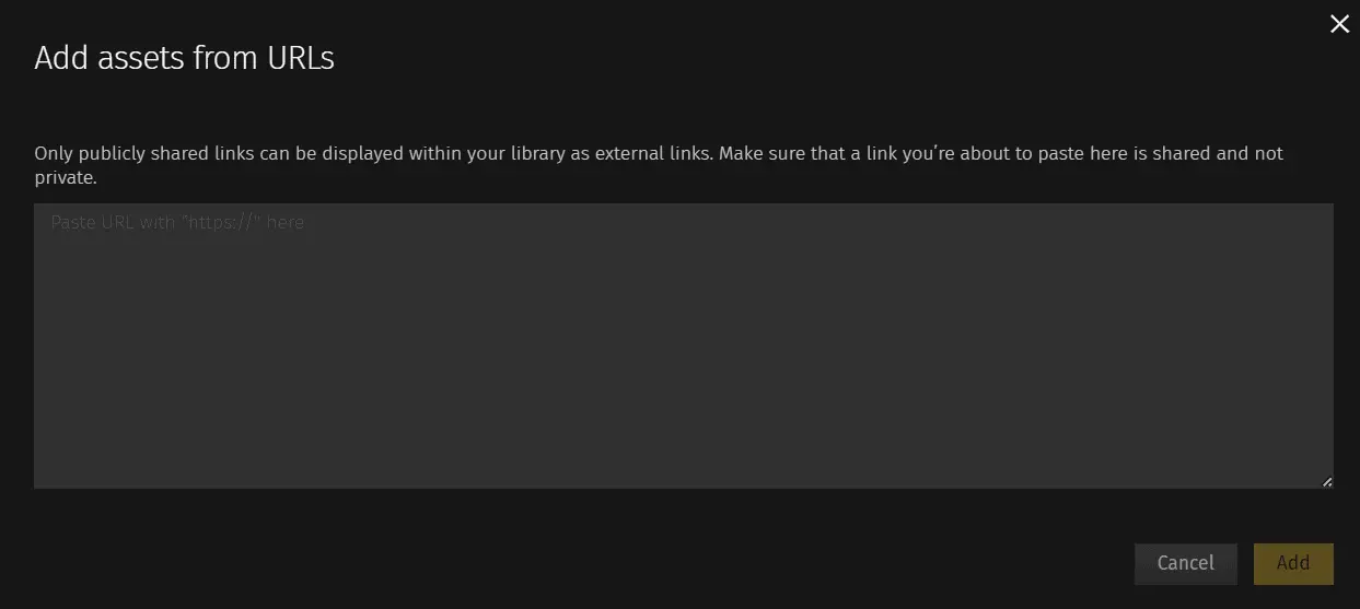 clic add external links