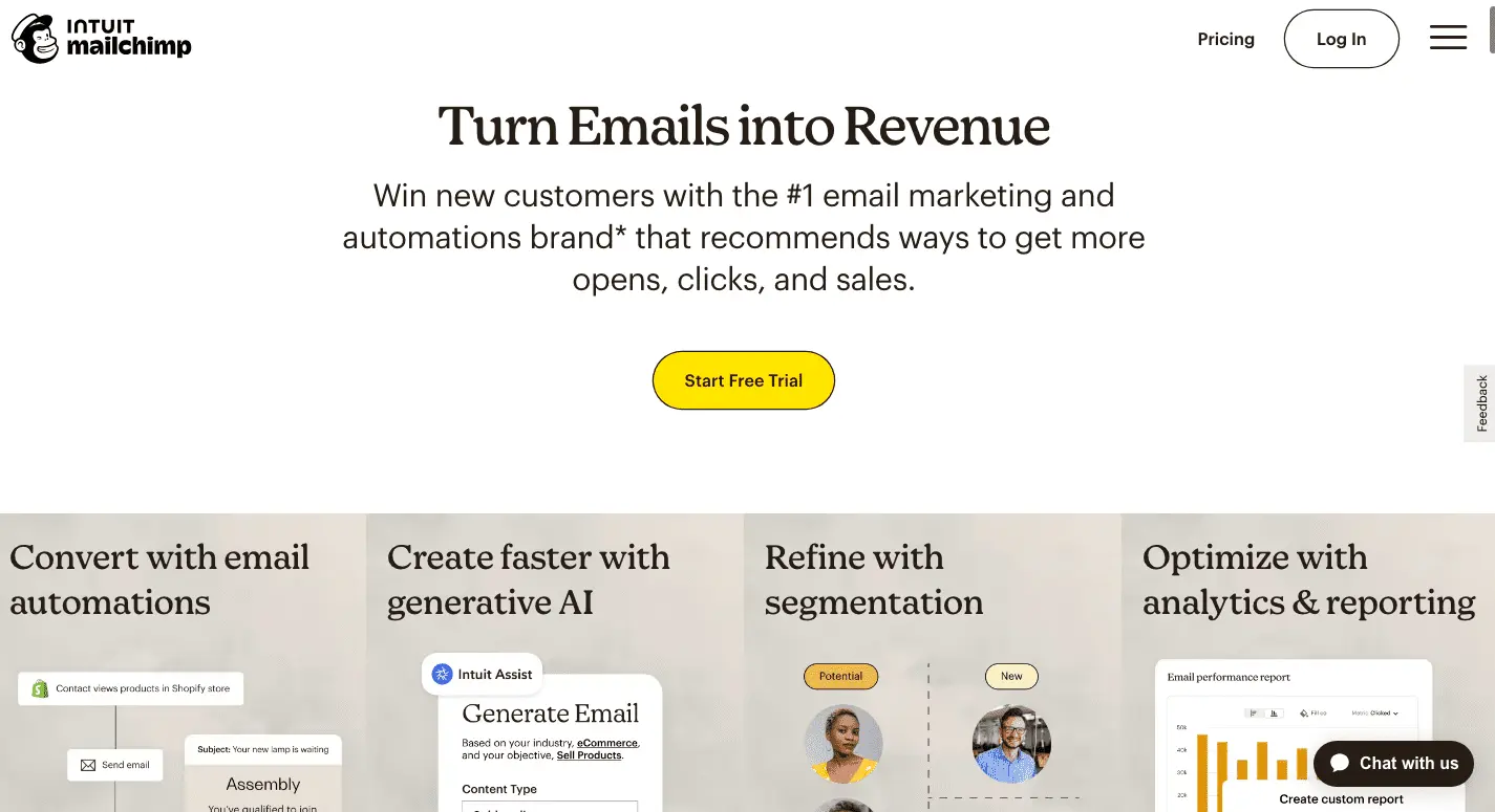 MailChimp brand marketing