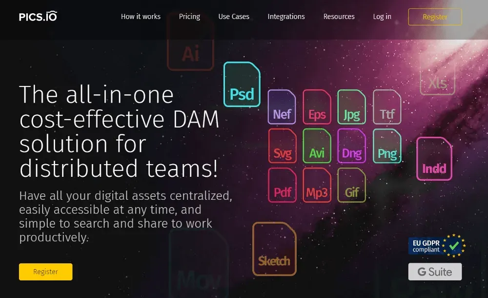 New-generation DAM software — Pics.io