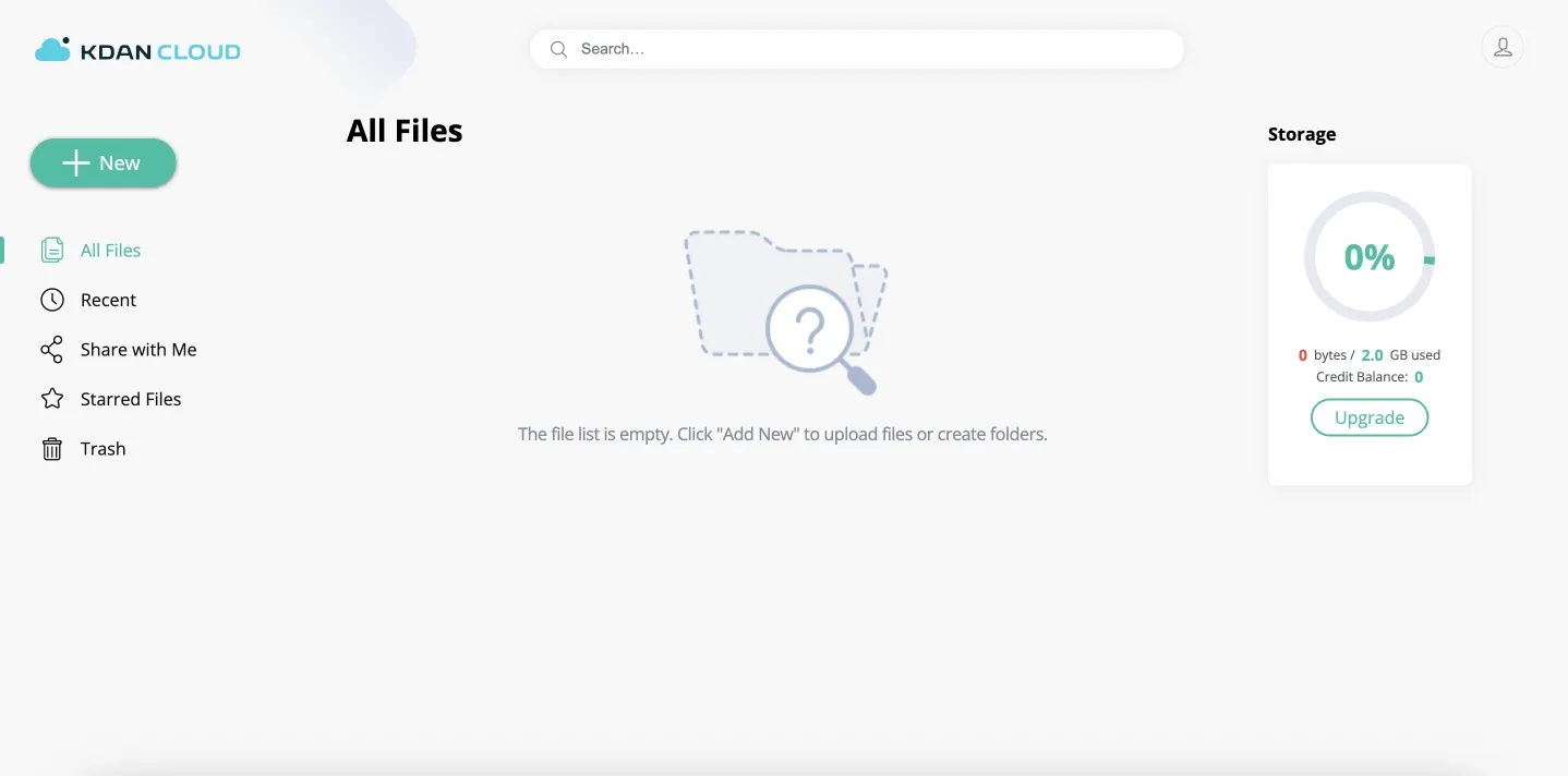 kdan interface&nbsp;