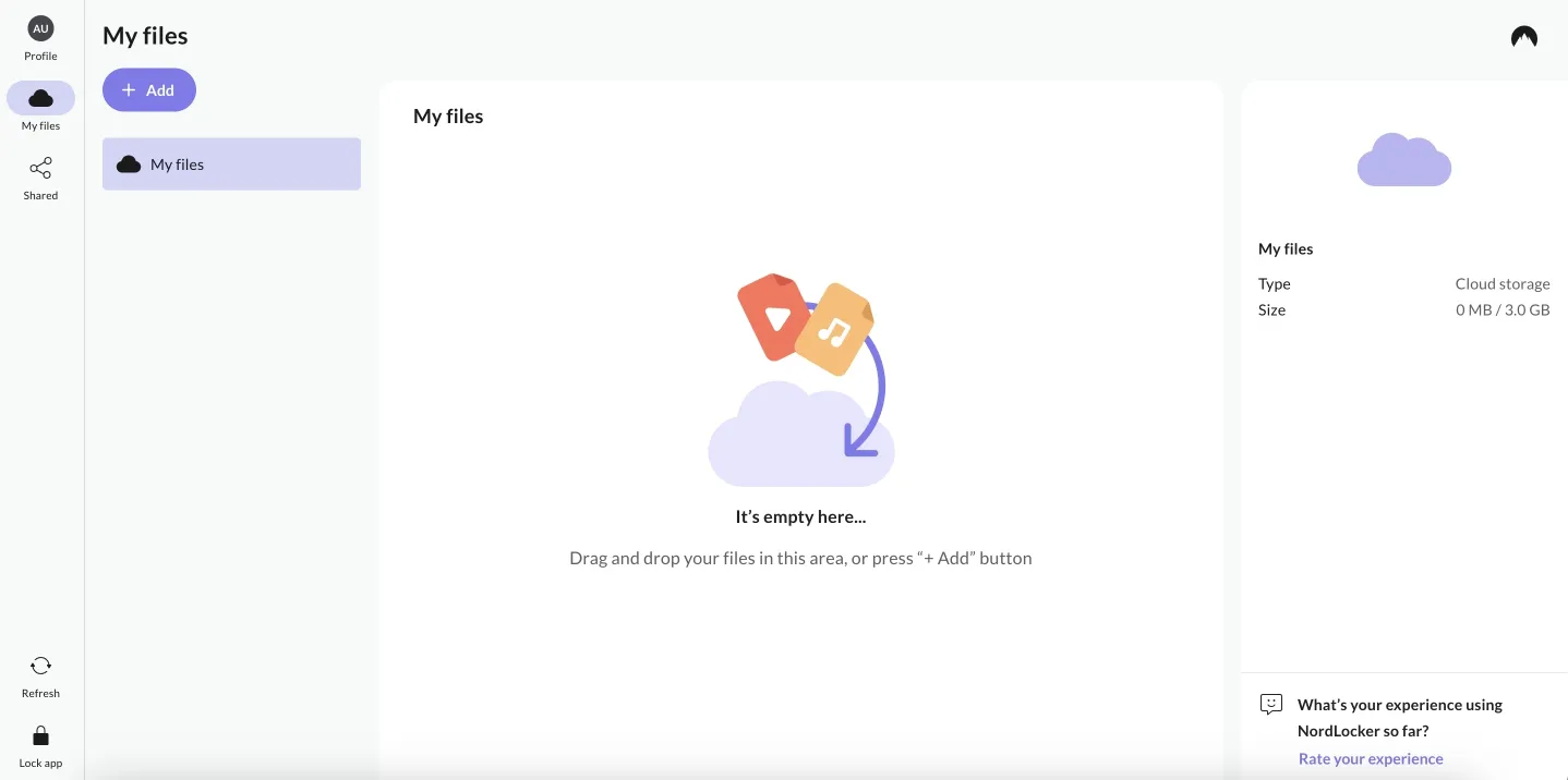 nordlocker interface