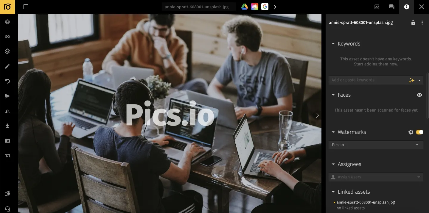 watermark example