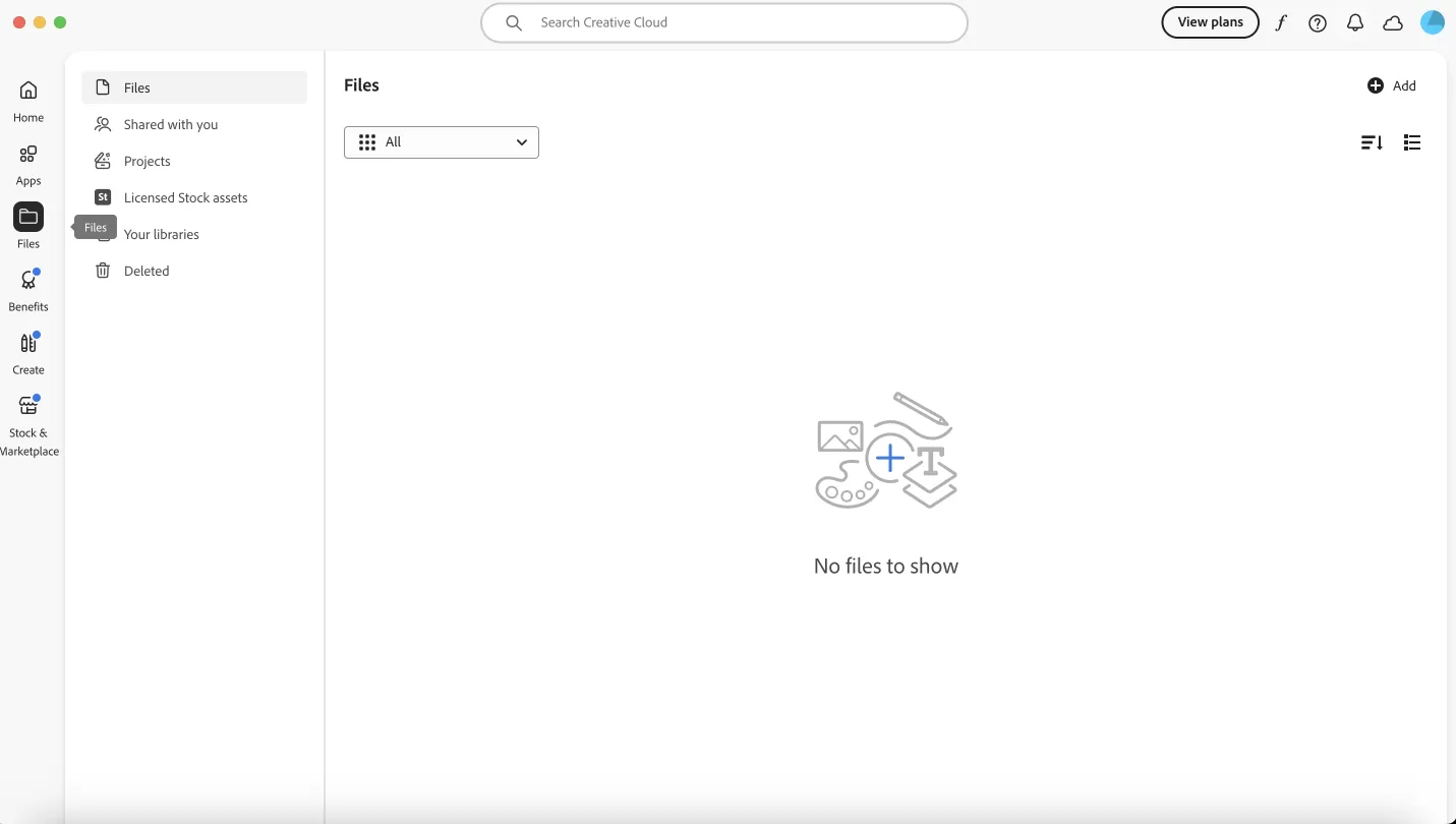 lightroom interface