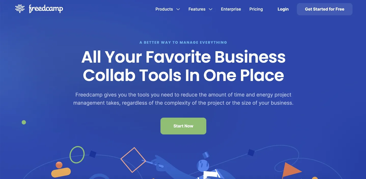 freedcamp website