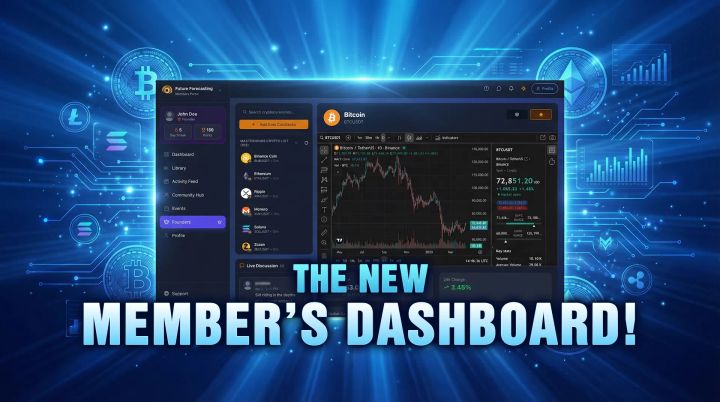 new member's dashboard