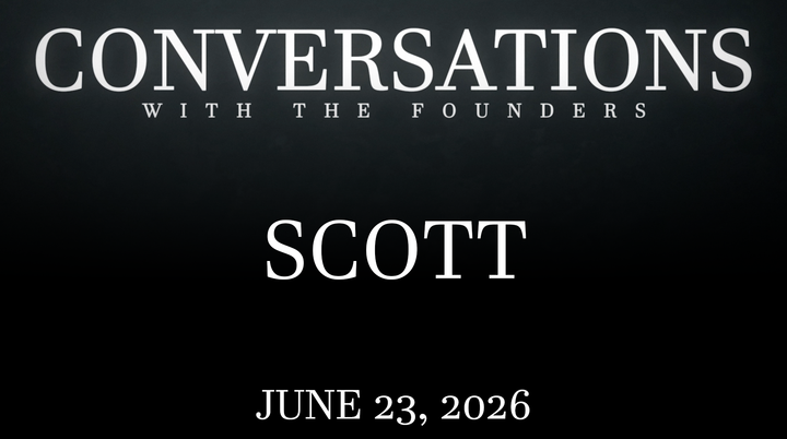 Founders Conversation with Scott: Plasma, Breath, and the Architecture of Human Cognition