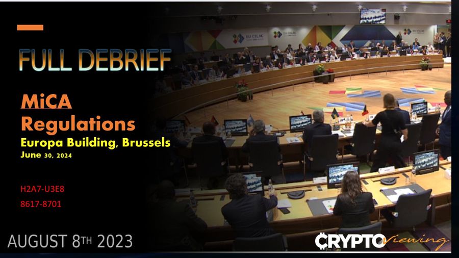 MICA Regulations Exposed: Remote Viewers Reveal What's Really Coming for Crypto