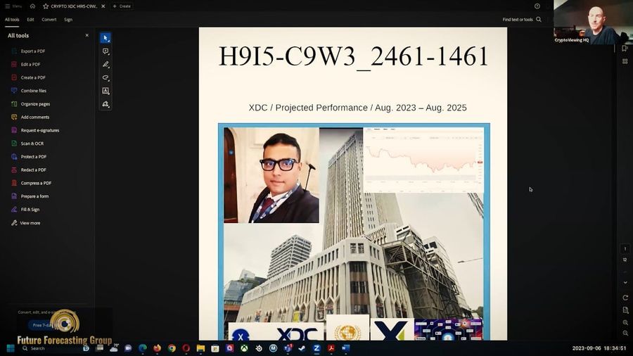 Remote Viewing Team Uncovers XDC's Real Trajectory Through 2025