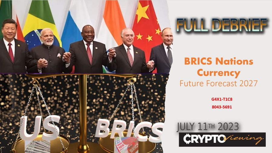 Remote Viewers See 2027: BRICS Currency Destroys US Dollar - The Timeline Revealed