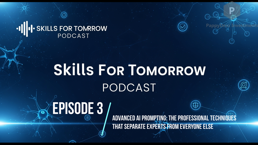 AI Prompting Mastery:  Episode 3 - "Advanced AI Prompting: The Professional Techniques That Separate Experts from Everyone Else"