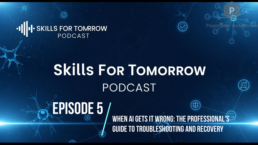 AI Prompting Mastery: Episode 5 - "When AI Gets It Wrong: The Professional's Guide to Troubleshooting and Recovery"
