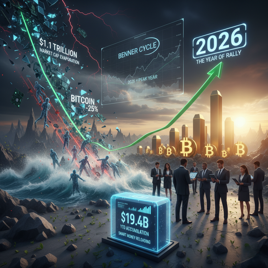 The Leverage Purge Is Over: Why Smart Money Is Loading Up for the 2026 Blow-Off Top