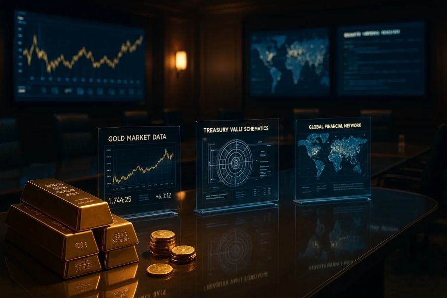 Post Debrief Team Chat About the Imminent Revaluation of Gold