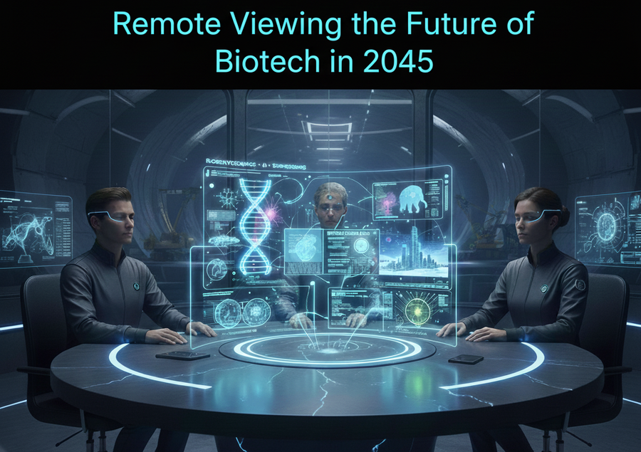 Remote Viewing Biotech in 2045: Team Blue Sky's Intelligence on the Future of Human Enhancement