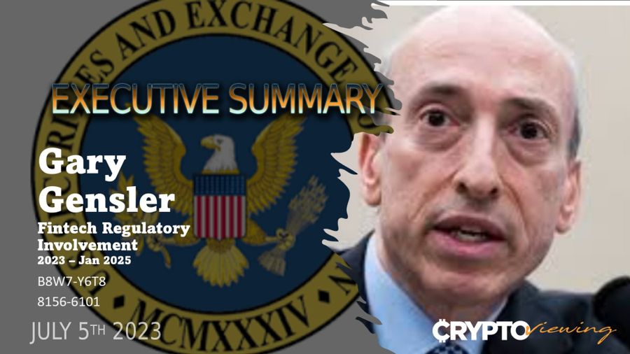 Executive Debrief on Gary Gensler's REAL Agenda for Cryptos
