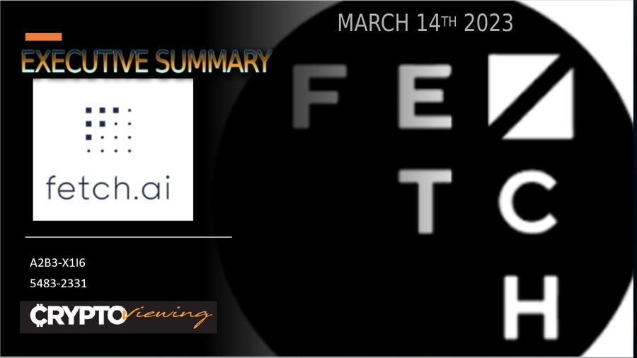 Executive Debrief for Fetch.ai - The AI Crypto with a Dark Secret