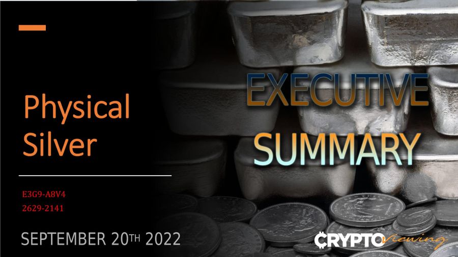 Executive Debrief for Silver (2022): Silver's Crucial Role