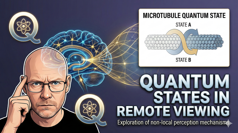 Edward Explores Remote Viewing and Quantum Superposition