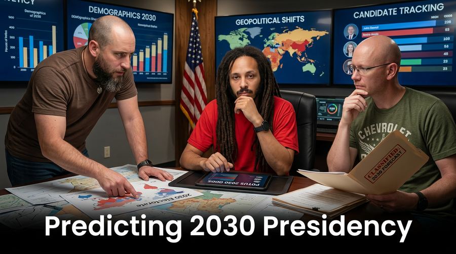 Remote Viewing the US President in 2030: A Historic First?