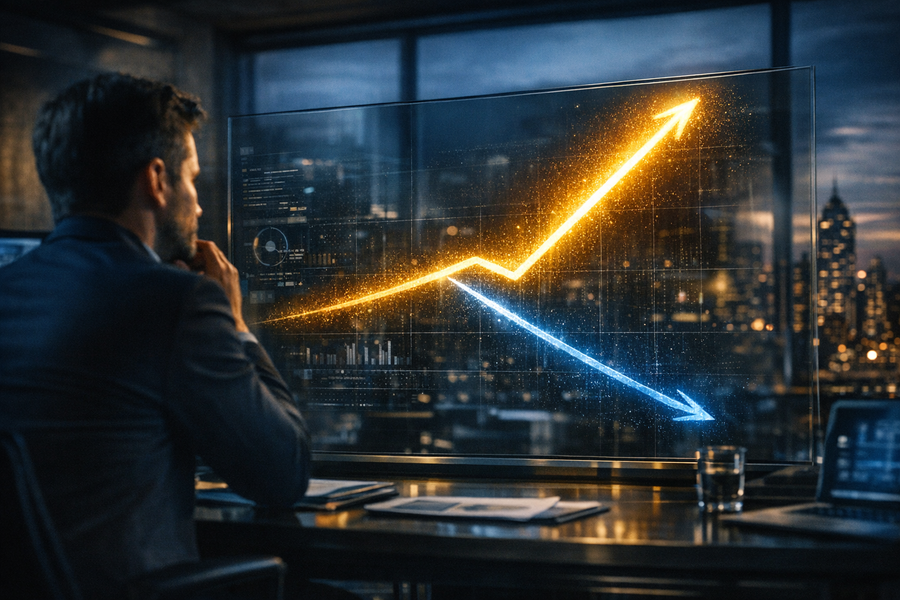 The K-Shaped Future: Intelligence, Leverage, and the Next Great Divide