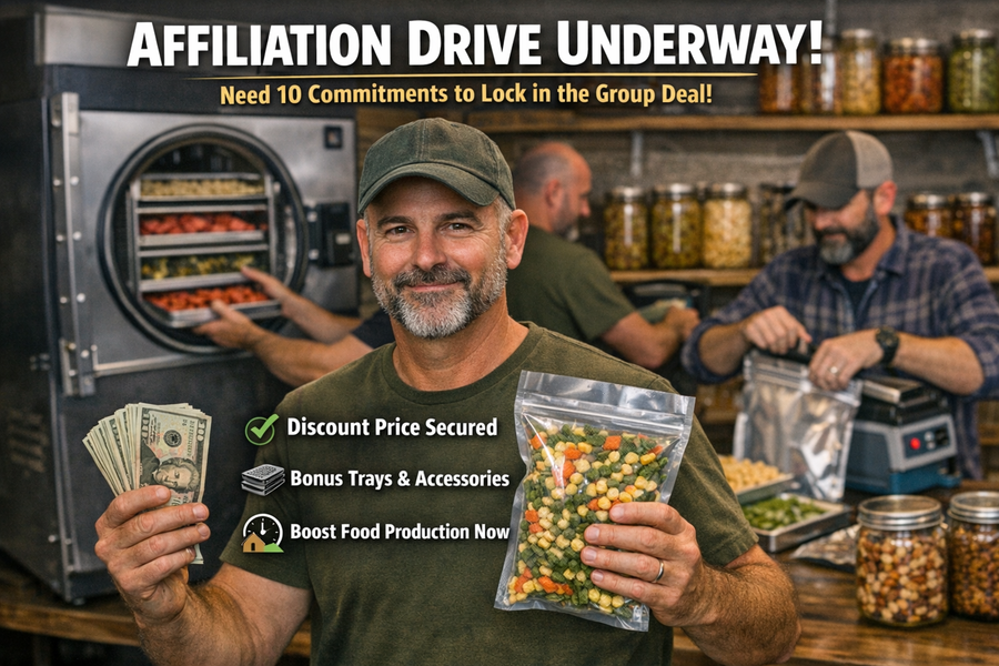 Update on Freeze-Drying at Scale: The Affiliation Structure, the Price Floor, and What Commits You