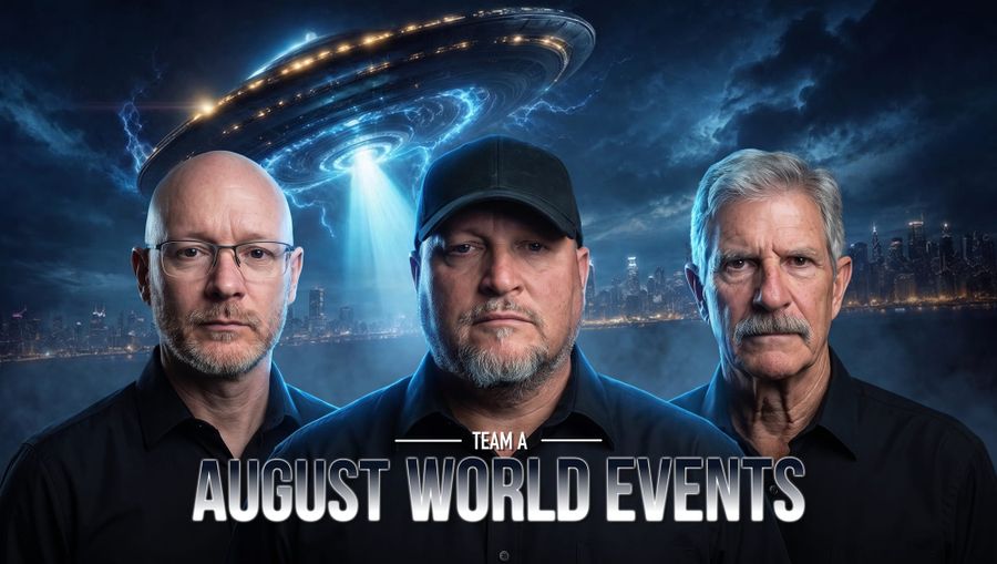 UFOs, Uprisings, and Unusual Charts: Team A's August World Events