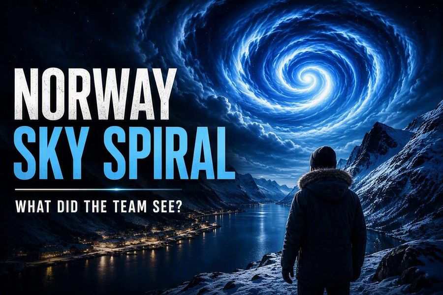 The Norway Sky Spiral Mystery: What Our Remote Viewing Team Discovered