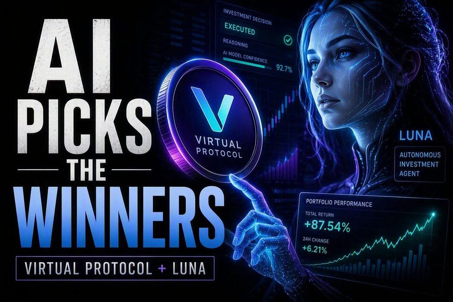 Remote Viewers Hit Virtual Protocol Token + AI Agent Luna Makes Her Own Investment Decisions