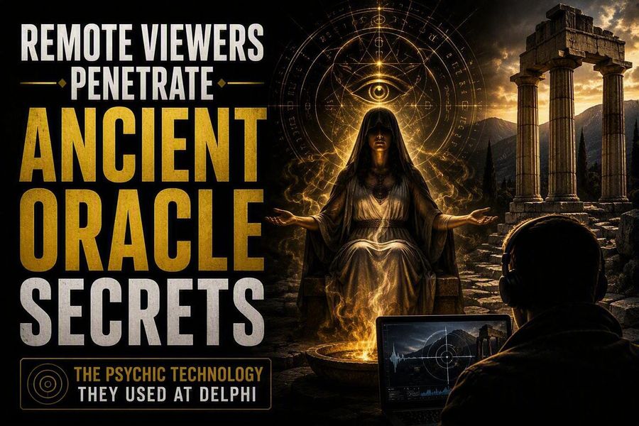 Remote Viewers Penetrate Ancient Oracle Secrets + The Psychic Technology They Used at Delphi