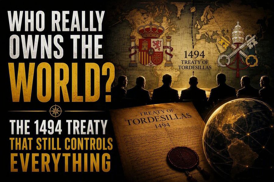 Who Really Owns the World? The 1494 Treaty That Still Controls Everything