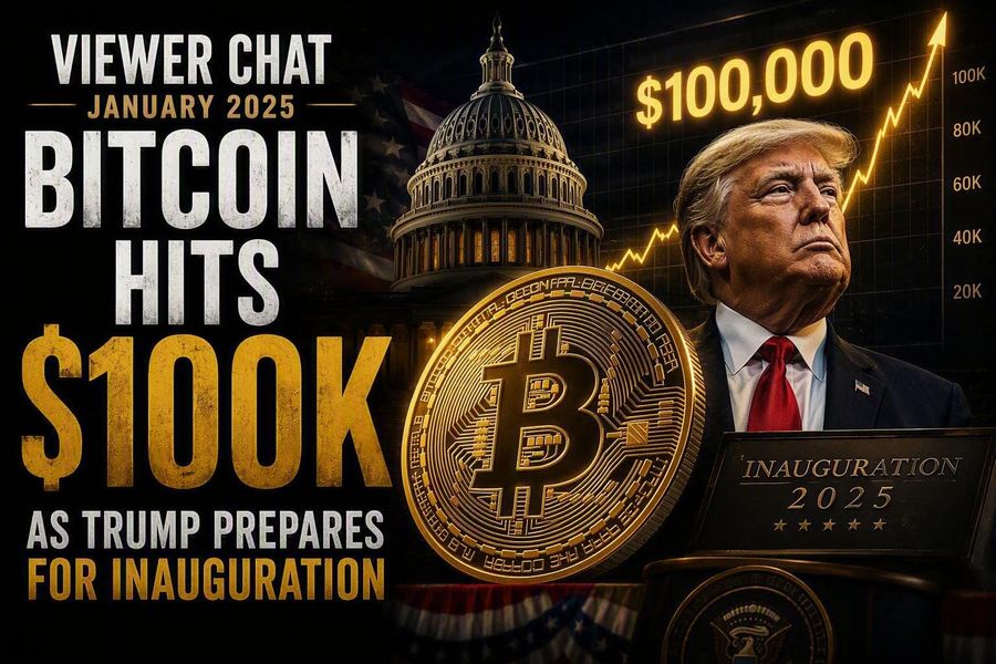 Viewer Chat January 2025: Bitcoin Hits $100K as Trump Prepares for Inauguration