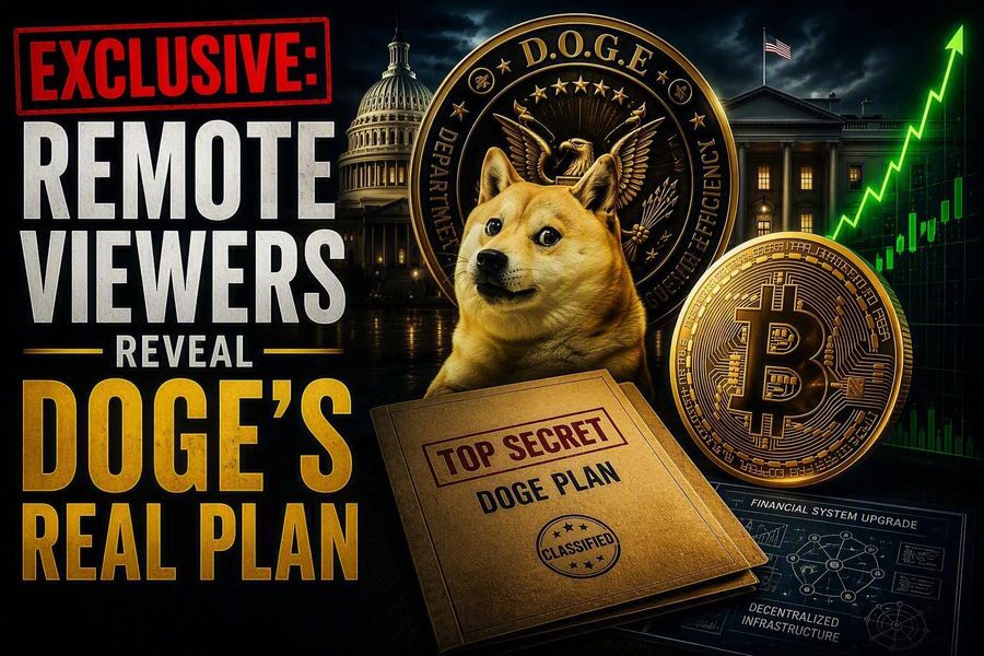 EXCLUSIVE: Remote Viewers Reveal DOGE's Real Plan & Why Bitcoin Hit $94K