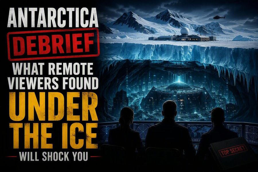 Antarctica Debrief: What Remote Viewers Found Under the Ice Will Shock You