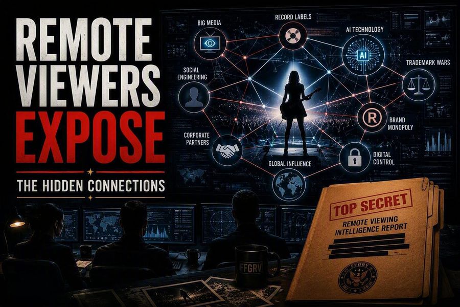 Remote Viewers Expose Taylor Swift's Dark Connections & AI Trademark Wars