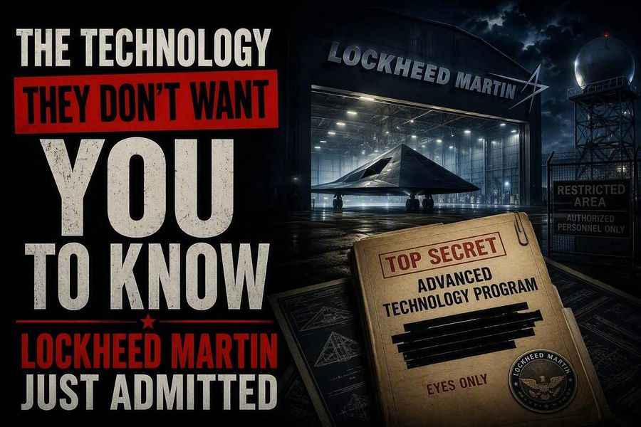 The Technology They Don't Want You to Know Lockheed Martin Just Admitted