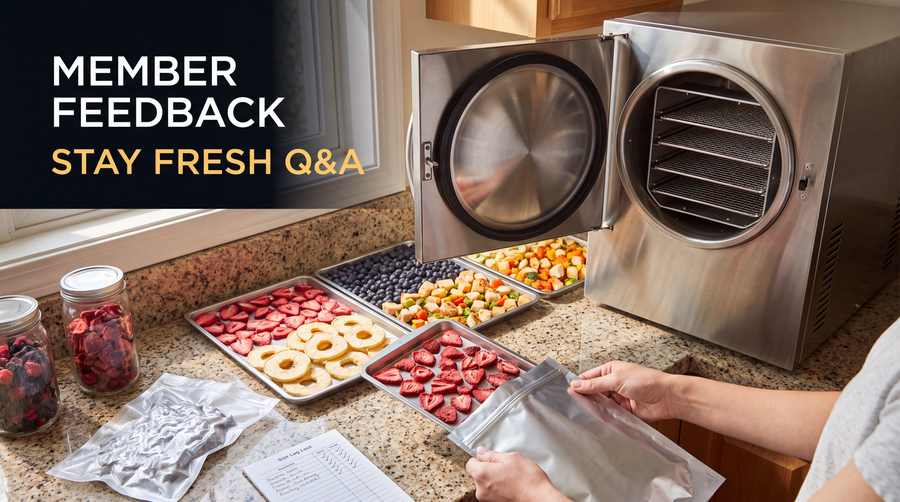 Stay Fresh Freeze Dryer Exclusive Group Pricing Offer and Request for Feedback