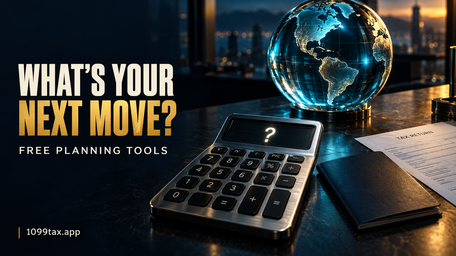 Free Tax, Entity, and Residency Planning Tools for Entrepreneurs and Investors
