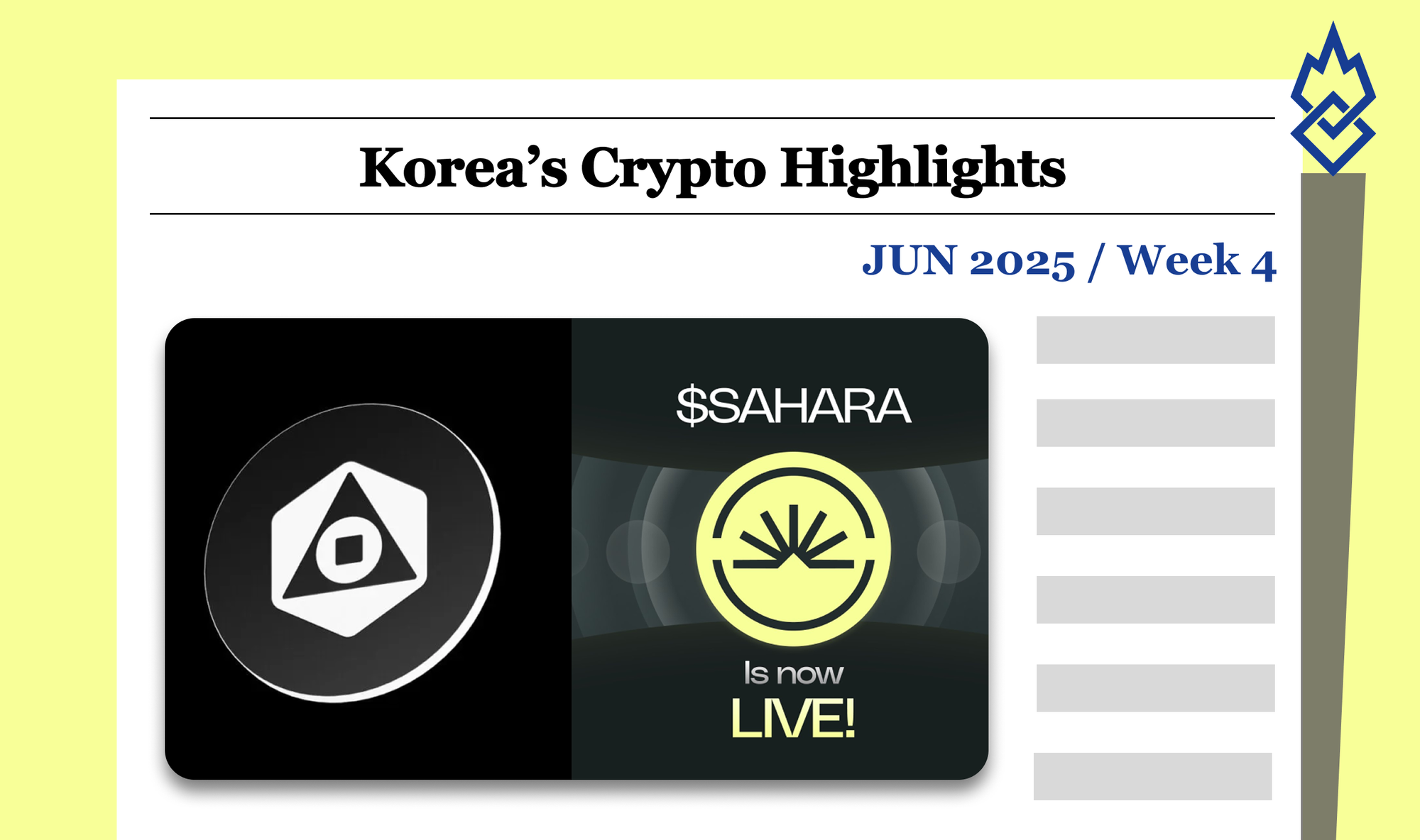 Double Debut: Newton & Sahara Hit Korea’s Top Exchanges