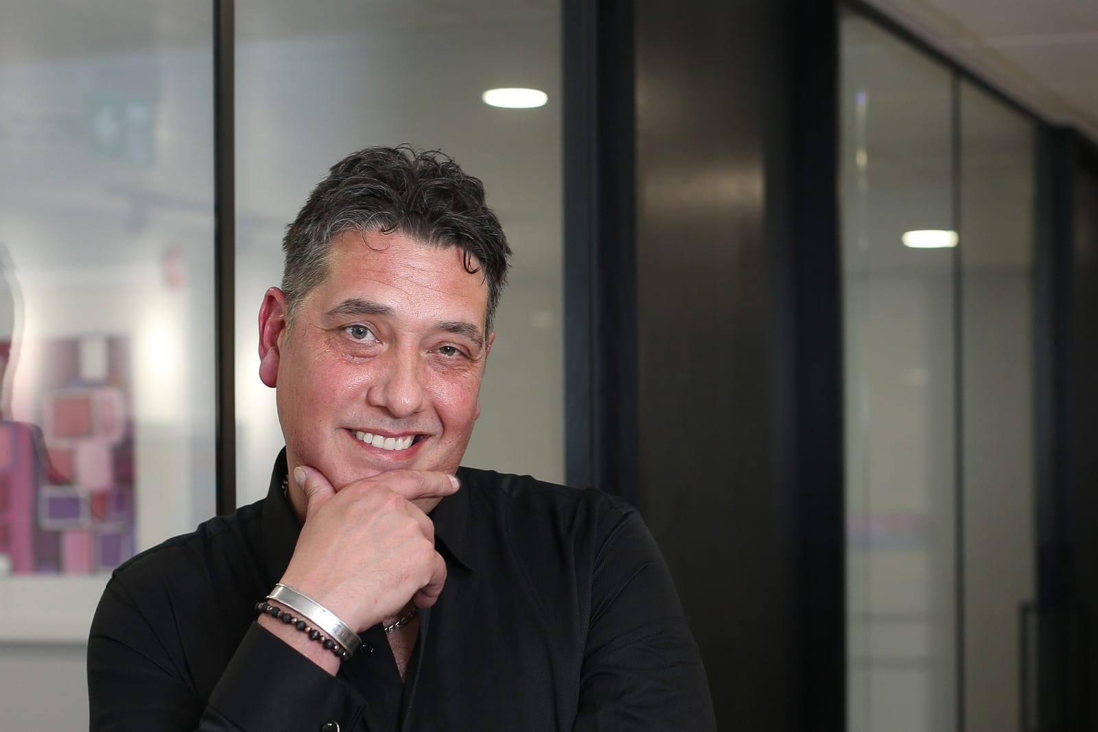 Elliott King, AI visibility expert Elliott King, AI visibility expert and Managing Partner at FINN Partners, photographed in the office