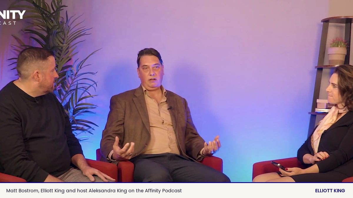 Aleksandra King, often searched as Alexandra King, hosts Matt Bostrom and Elliott King on the Affinity Podcast