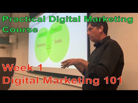 Digital Marketing Course - Part 1 - Digital Marketing 101