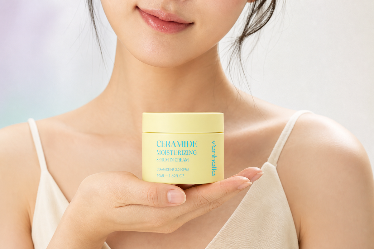 세라마이드 모이스처라이징 세럼 인 크림 한 단계 보습 루틴
