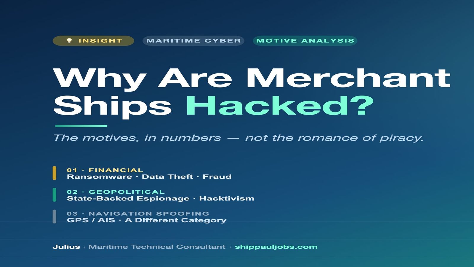 Why Are Merchant Ships Targeted?