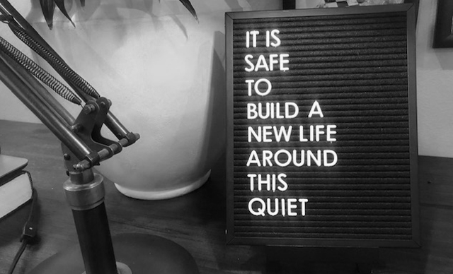 the fierce gentleness of now